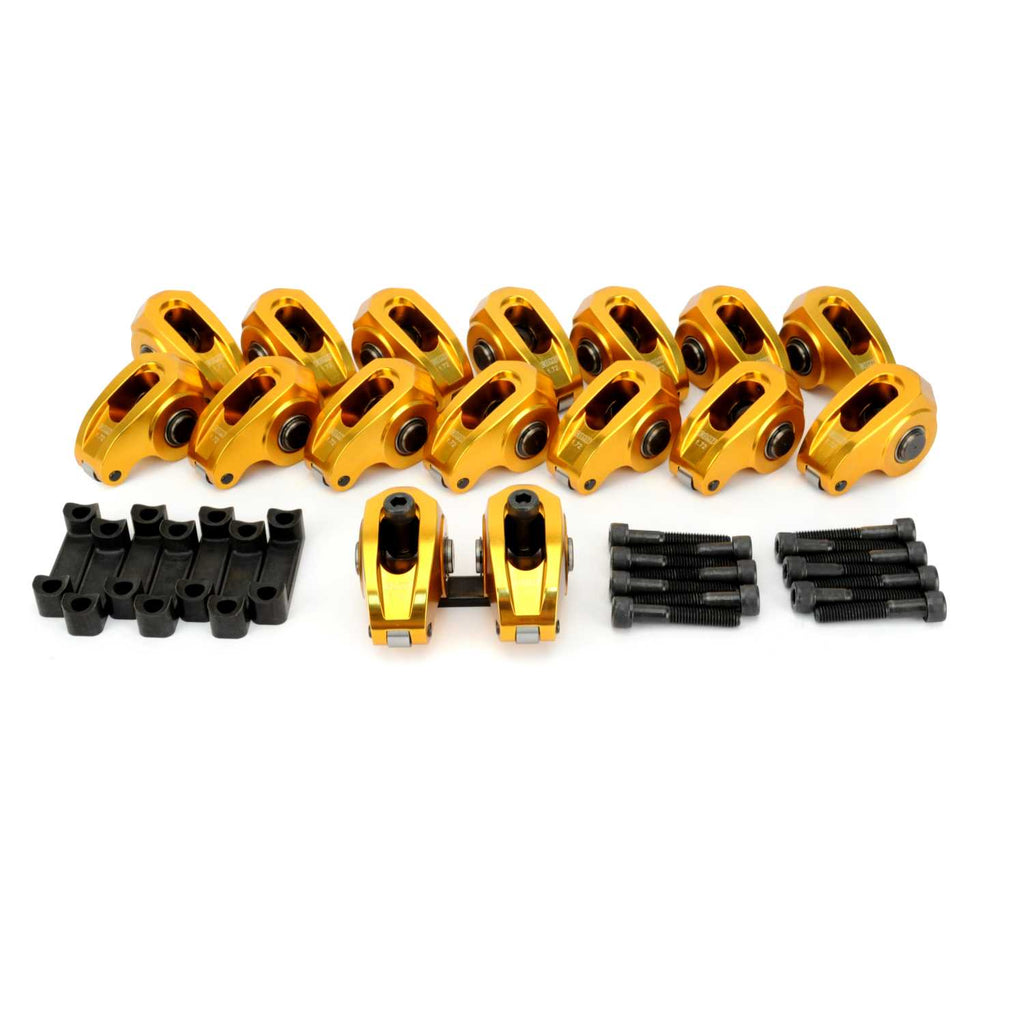 COMP Cams 19028-16 Ultra ARC Rocker Set w/ 1.72 Ratio for Pedestal Mount GM LS3/L92 for Select Cadillac CTS, Cadillac Escalade, Cadillac Escalade ESV, Cadillac Escalade EXT, Chevrolet Avalanche, Chevrolet Camaro, Chevrolet Corvette, Chevrolet SS,