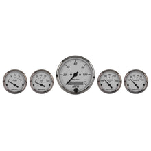 Load image into Gallery viewer, AutoMeter 1902 GAUGE KIT, 5 PC., 3 1/8" &amp; 2 1/16", ELEC. SPEEDOMETER, AMERICAN PLATINUM