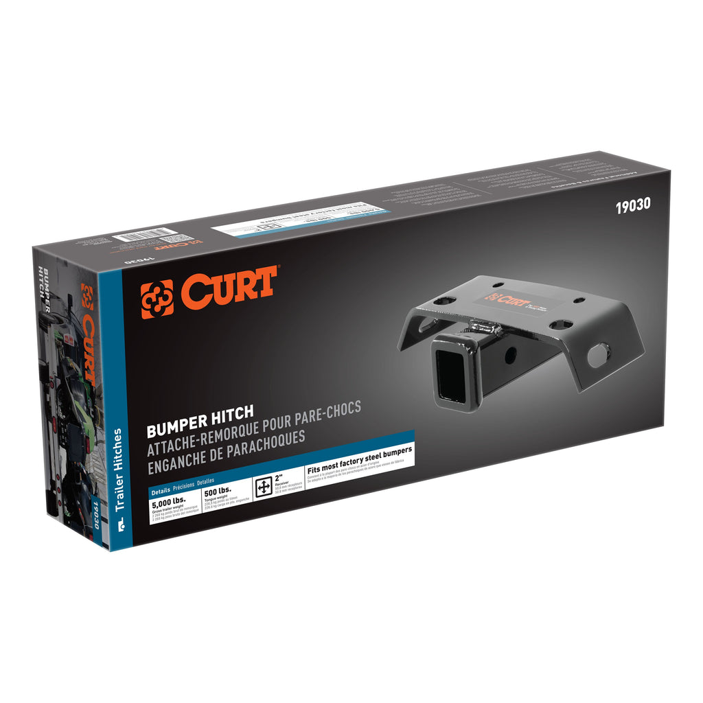 CURT 19030 Bumper Hitch with 2" Receiver