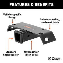 Load image into Gallery viewer, CURT 19031 Bumper Hitch for Westin or DMI Bumpers (2" Receiver)