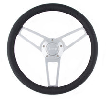 Load image into Gallery viewer, Grant 1904 Billet Series Leather Wheel and Installation Kit for Select Jeep CJ5, Jeep CJ7, Jeep Cherokee, Jeep Comanche, Jeep J10, Jeep J20, Jeep Scrambler, Jeep Wagoneer, Jeep Wrangler