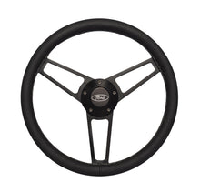 Load image into Gallery viewer, Grant 1907 Billet Series Leather Wheel and Installation Kit for Select Ford Aerostar, Ford B-600, Ford B-700, Ford Bronco, Ford C600, Ford C700, Ford C7000, Ford C800, Ford C8000, Ford Cortina, Ford Country Sedan, Ford Country Squire, Ford Courier, Ford