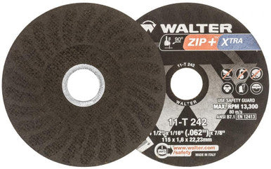 Walter 11T242 4-1/2 X 1/16 Zip + Wheel