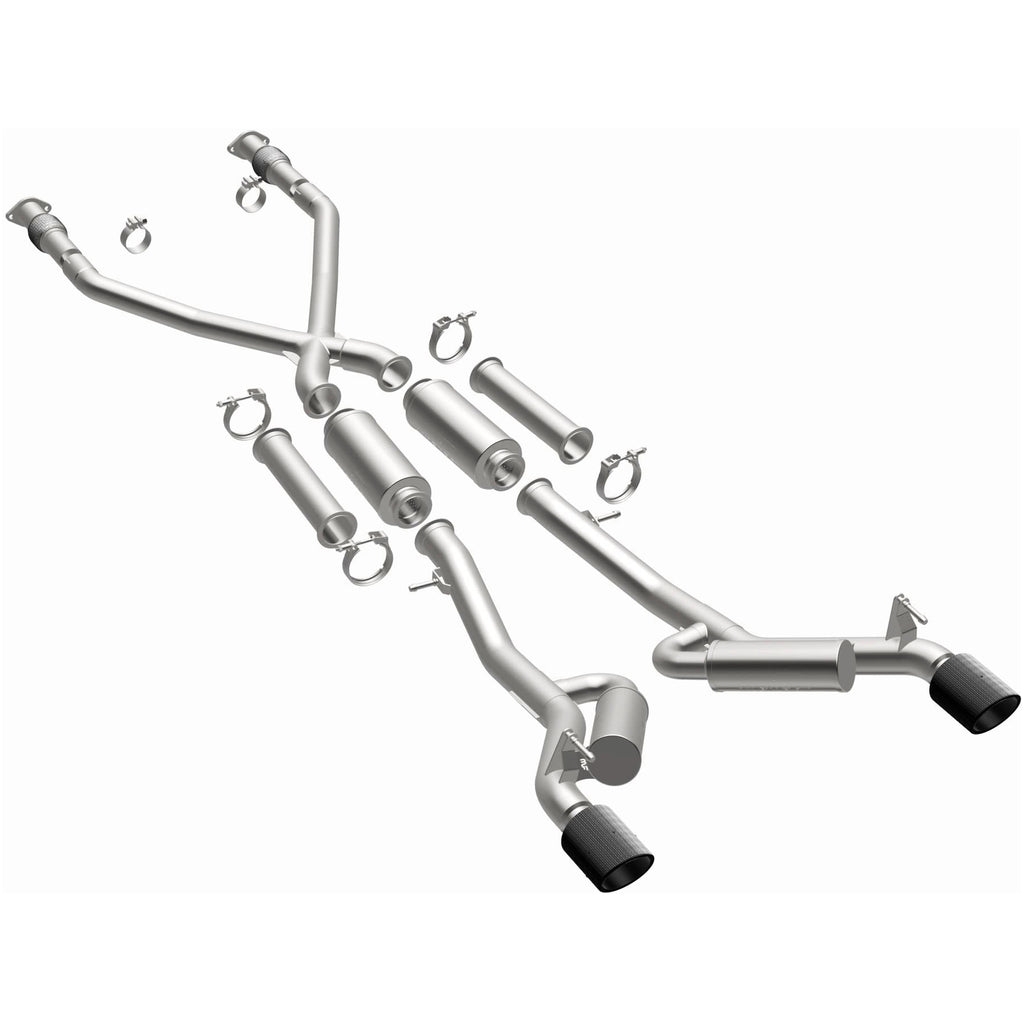 MagnaFlow Exhaust Products 19593 xMOD Series Carbon Fiber Tips Cat-Back System for Select Nissan Z