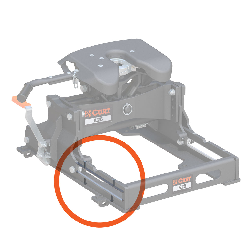 CURT 19102 Replacement S-Series 5th Wheel Slider Rails