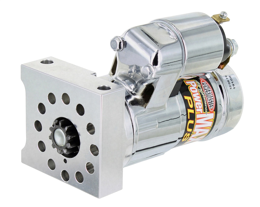 Powermaster Performance 19109 PowerMax Plus Starter for Select Avanti II, Buick Allure, Buick LaCrosse, Cadillac CTS, Chevrolet Camaro, Chevrolet Colorado, Chevrolet Corvette, Chevrolet Impala, Chevrolet Monte Carlo, Chevrolet Nova, Chevrolet SS,
