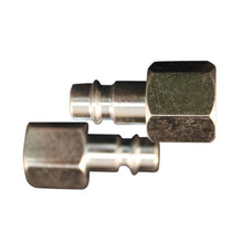 Load image into Gallery viewer, Milton S-763-1 1/4" FNPT Highflowpro™ V-Style/European Interchange Steel Air Plug Fitting