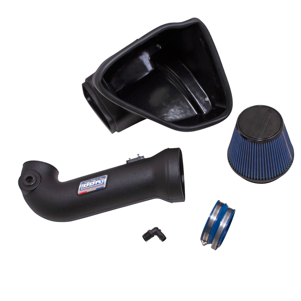 BBK Performance Parts 1915 2016-2024 CAMARO 6.2L SS COLD AIR INTAKE KIT (BLACK SERIES) for Select Chevrolet Camaro