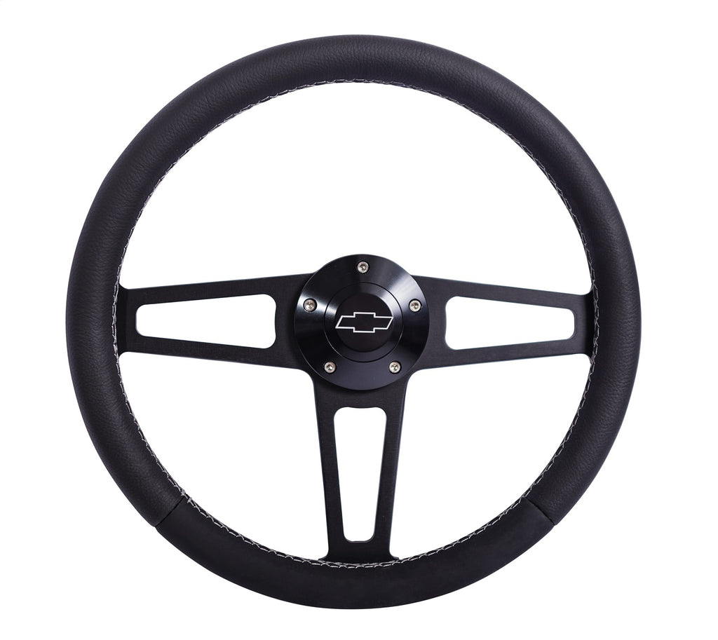 Grant 1916 Billet T Series Steering Wheel and Installation Kit for Select Chevrolet Astro, Chevrolet B60, Chevrolet B7, Chevrolet Bel Air, Chevrolet Beretta, Chevrolet Biscayne, Chevrolet Blazer, Chevrolet Brookwood, Chevrolet Bruin, Chevrolet C10,