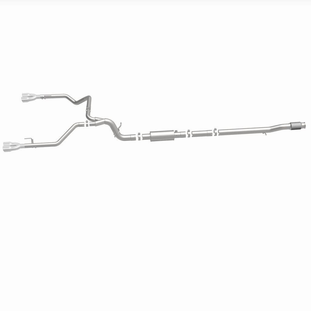 MagnaFlow Exhaust Products 19489 Street Series Polished Cat-Back System for Select Chevrolet Silverado 1500, Chevrolet Silverado LTD, GMC Sierra 1500, GMC Sierra Limited