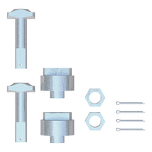 Load image into Gallery viewer, CURT 19203 Replacement 5th Wheel Puck System Anchors for Ram (Large, Fits 16021, 16022)