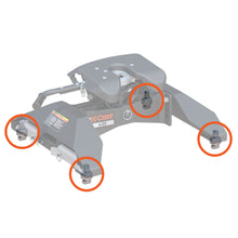 Load image into Gallery viewer, CURT 19210 Replacement 5th Wheel Puck System Anchors for Chevrolet / GMC (Fits 16025)
