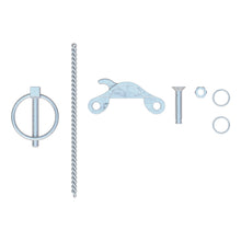 Load image into Gallery viewer, CURT 19224 Replacement Q-Series 5th Wheel Handle Lock Hardware