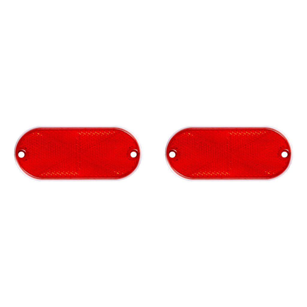 CURT 19234 Replacement Reflectors for Aluminum Cargo Carrier 18113- 2-Pack