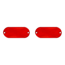 Load image into Gallery viewer, CURT 19234 Replacement Reflectors for Aluminum Cargo Carrier 18113- 2-Pack
