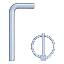 Load image into Gallery viewer, CURT 19251 Replacement Gooseneck Safety Chain Anchor Pins (Fits 60691)