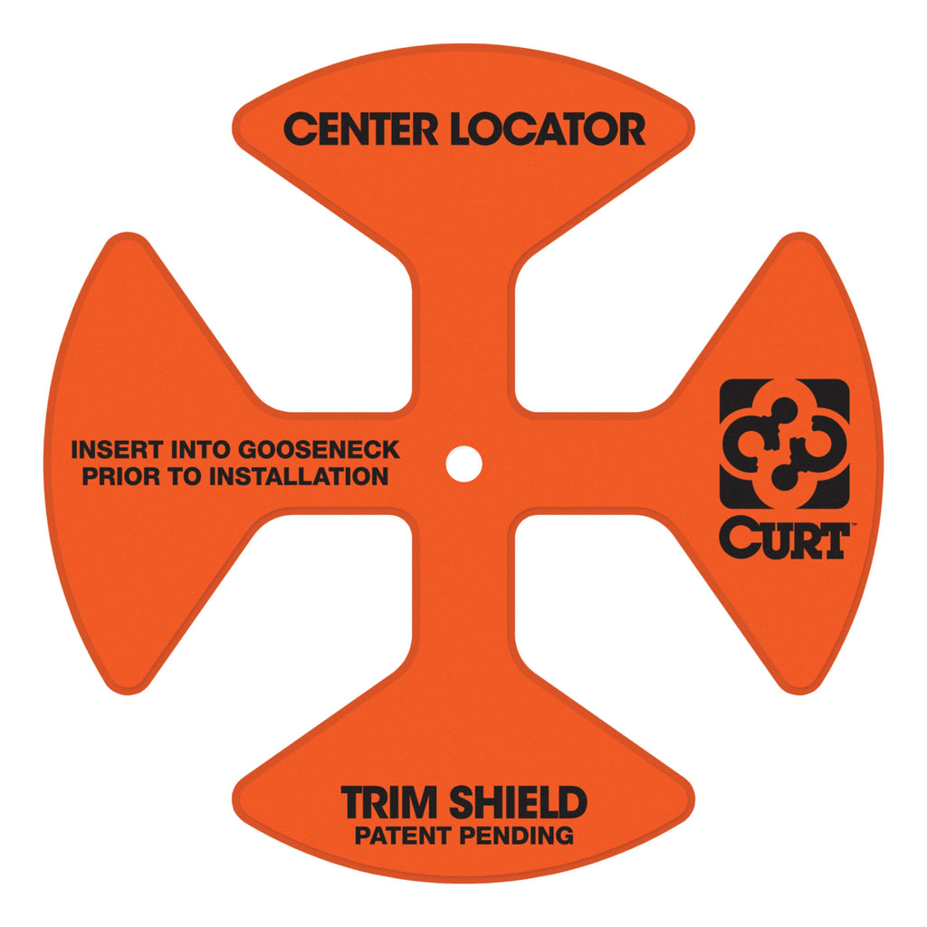 CURT 19253 Replacement Double Lock EZr Center Locator (Fits 60611, 60619)