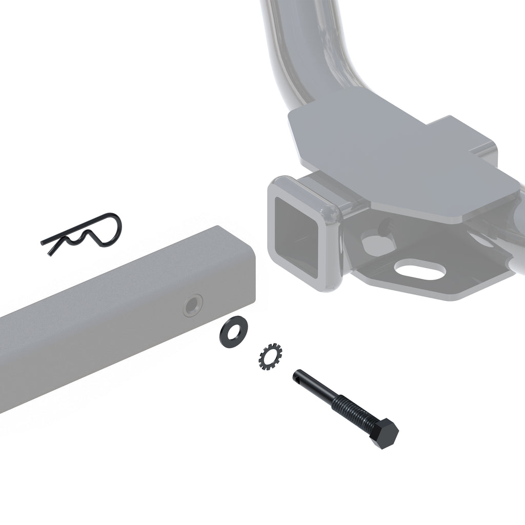 CURT 19263 Replacement 18112 Folding Shank Pin for Cargo Carrier with Ramp