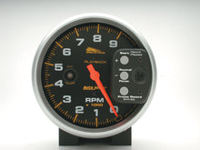 Load image into Gallery viewer, AutoMeter 19266 GAUGE, TACH, 5", 9K RPM, PEDESTAL W/ RPM PLAYBACK, BLACK, PRO-CYCLE