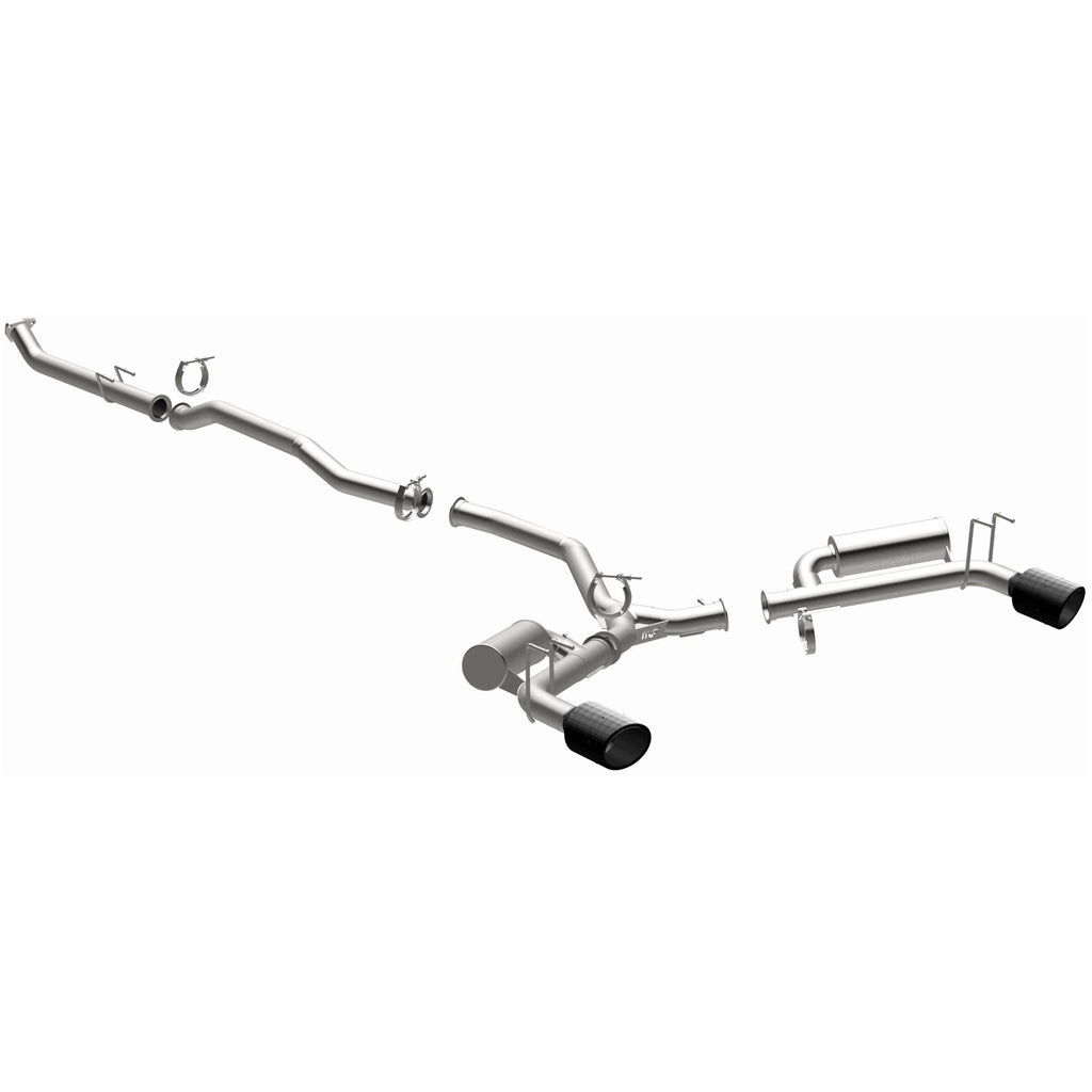 MagnaFlow Exhaust Products 19600 NEO Series Carbon Fiber Tips Cat-Back System for Select Acura Integra, Honda Civic