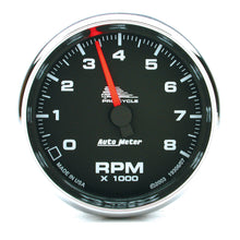 Load image into Gallery viewer, AutoMeter 19306 GAUGE, TACH, 2 5/8", 8K RPM, 2&amp;4 CYLINDER, BLACK, PRO-CYCLE