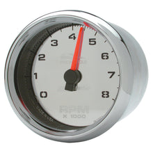 Load image into Gallery viewer, AutoMeter 19308 GAUGE, TACH, 2-5/8", 8K RPM, 2&amp;4 CYLINDER, CHROME, PRO-CYCLE