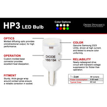 Load image into Gallery viewer, 194-Led-Bulb-Hp3-Led---Amber-Short-(Pair)