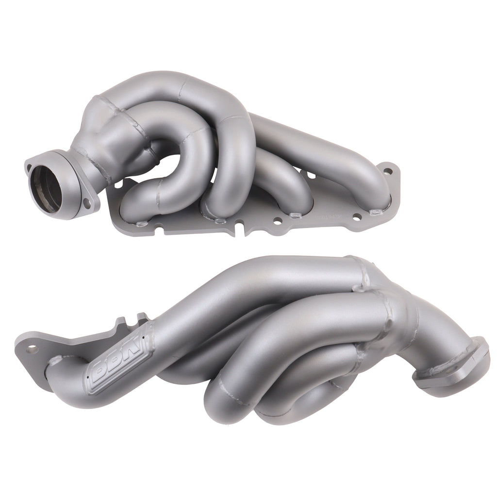 BBK Performance Parts 1943 2011-2014 FORD F150 5.0 TRUCK 1-3/4 SHORTY EXHAUST HEADERS (TITANIUM CERAMIC) for Select Ford F-150