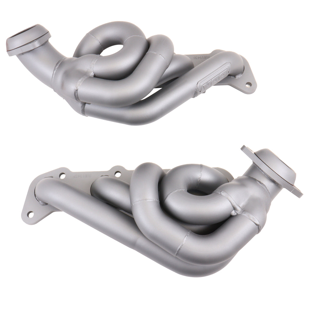 BBK Performance Parts 1943 2011-2014 FORD F150 5.0 TRUCK 1-3/4 SHORTY EXHAUST HEADERS (TITANIUM CERAMIC) for Select Ford F-150