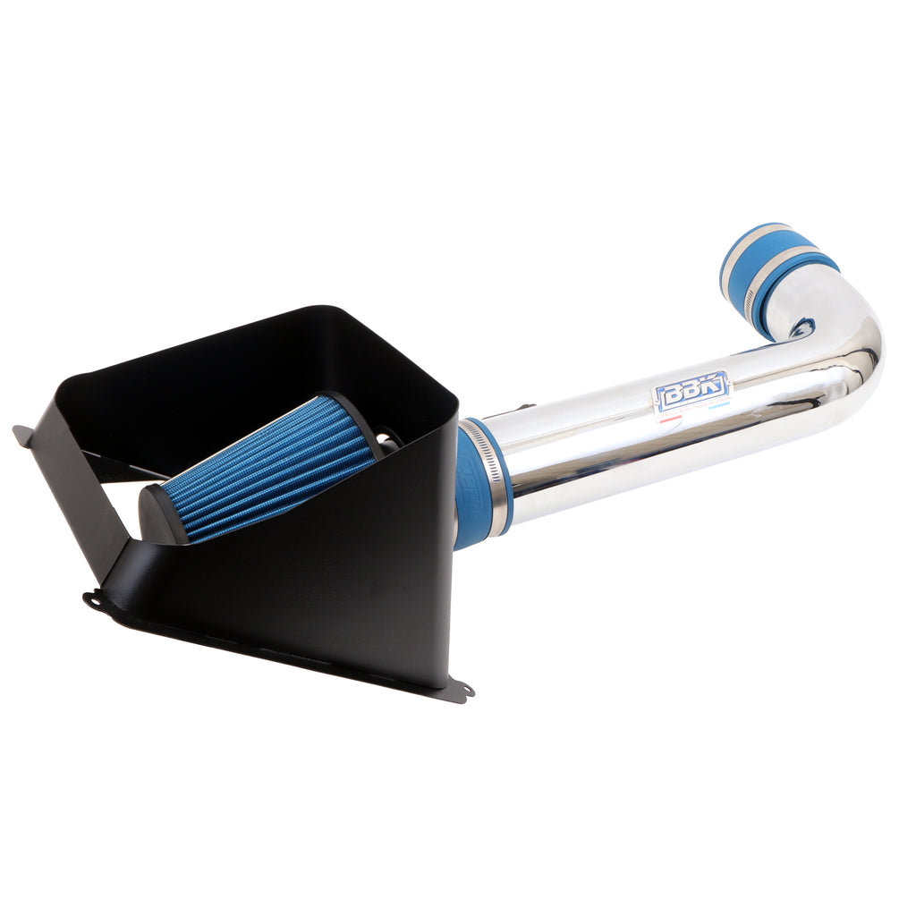 BBK Performance Parts 1944 2014-2019 GM TRUCK 5.3L 6.2L COLD AIR INTAKE KIT (Powder Coated Chrome) for Select Chevrolet Cheyenne, Chevrolet Corvette, Chevrolet Silverado 1500, Chevrolet Silverado LD, Chevrolet Silverado 2500, Chevrolet Suburban,