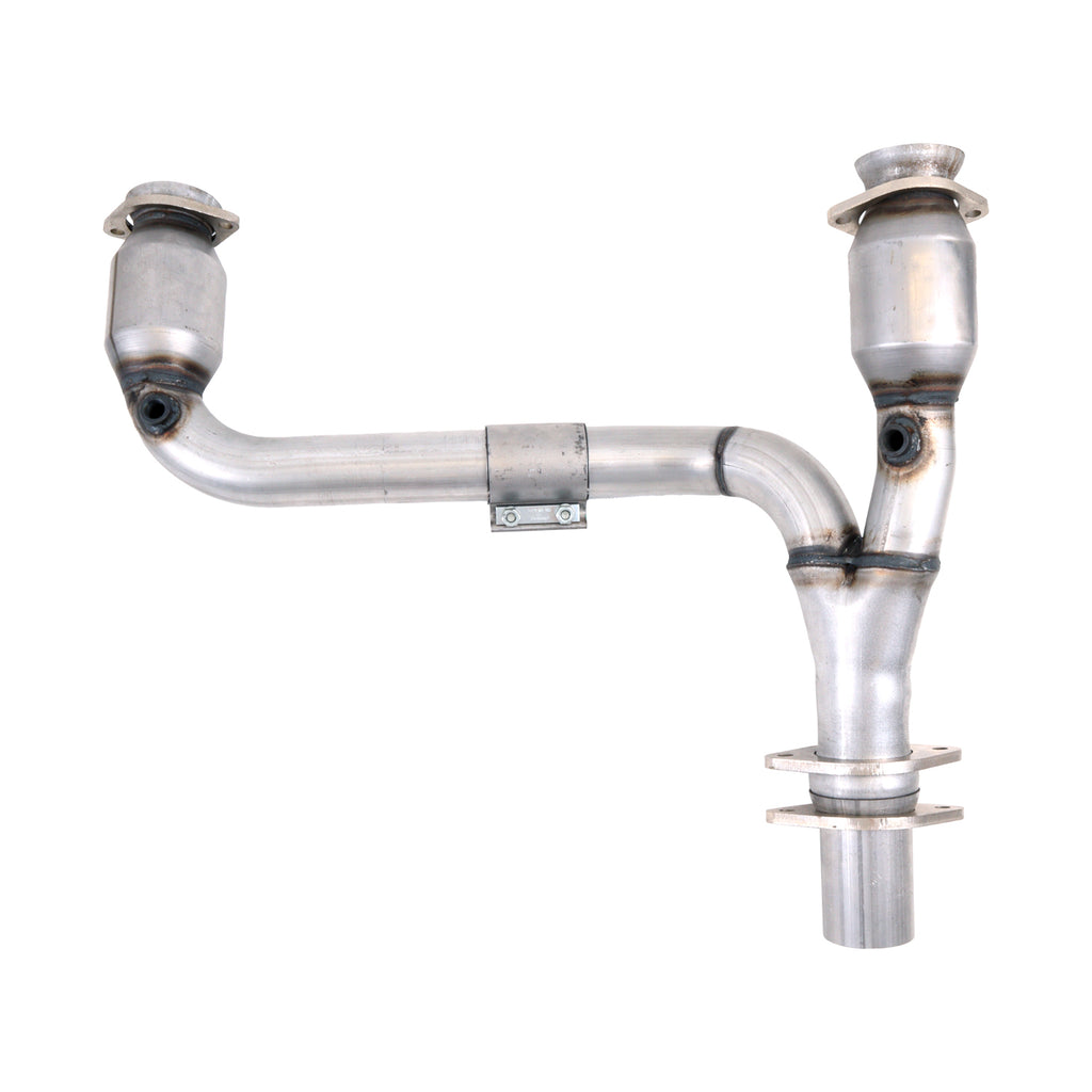 BBK Performance Parts 19501 2009-24 RAM 1500 5.7 Short Y-Pipe With High Flow Catalytic Converters for Select Dodge Ram 1500, Ram 1500, Ram Classic