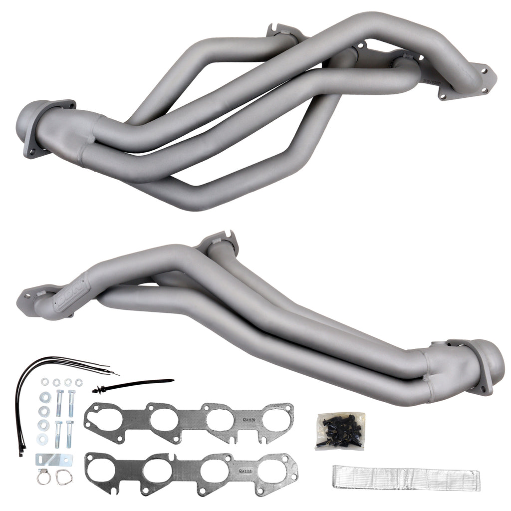 BBK Performance Parts 1950 2009-2024 RAM 1500 HEMI 5.7L 1-3/4 LONG TUBE HEADERS (TITANIUM CERAMIC) for Select Dodge Ram 1500, Ram 1500, Ram Classic