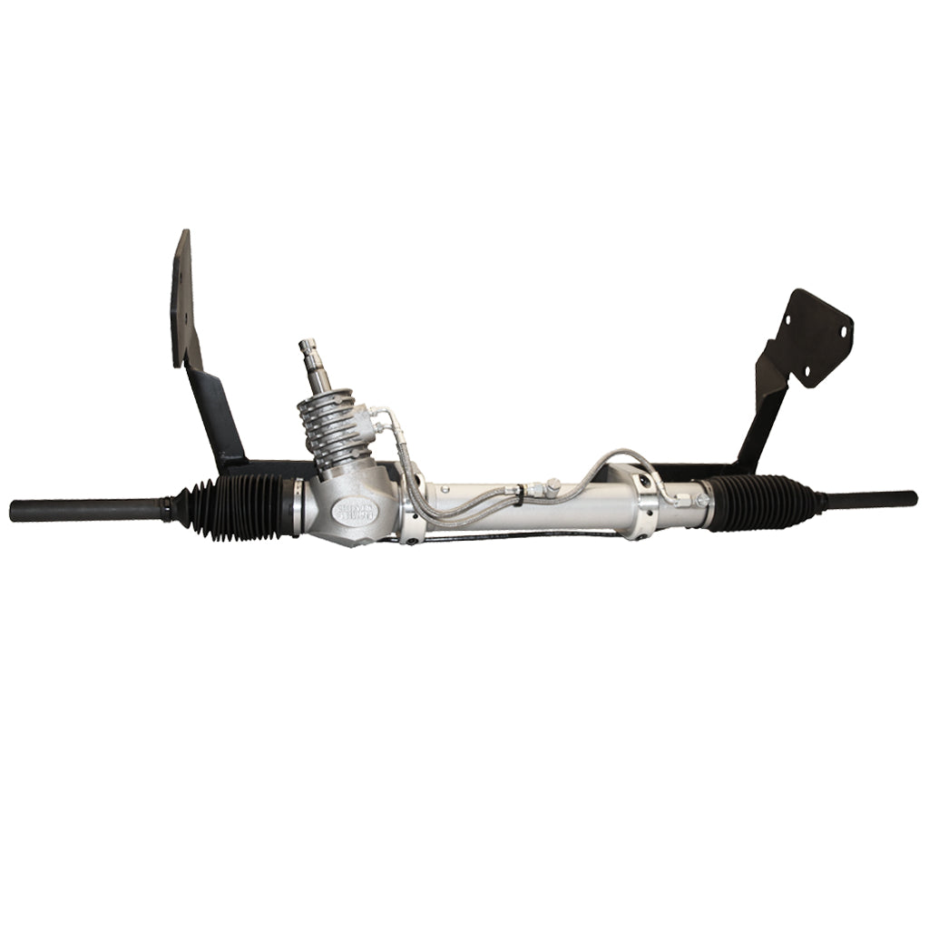 1957-Chevy-Rhd-Power-Rack-And-Pinion-Kit---Polished-Floor-Shift-Column