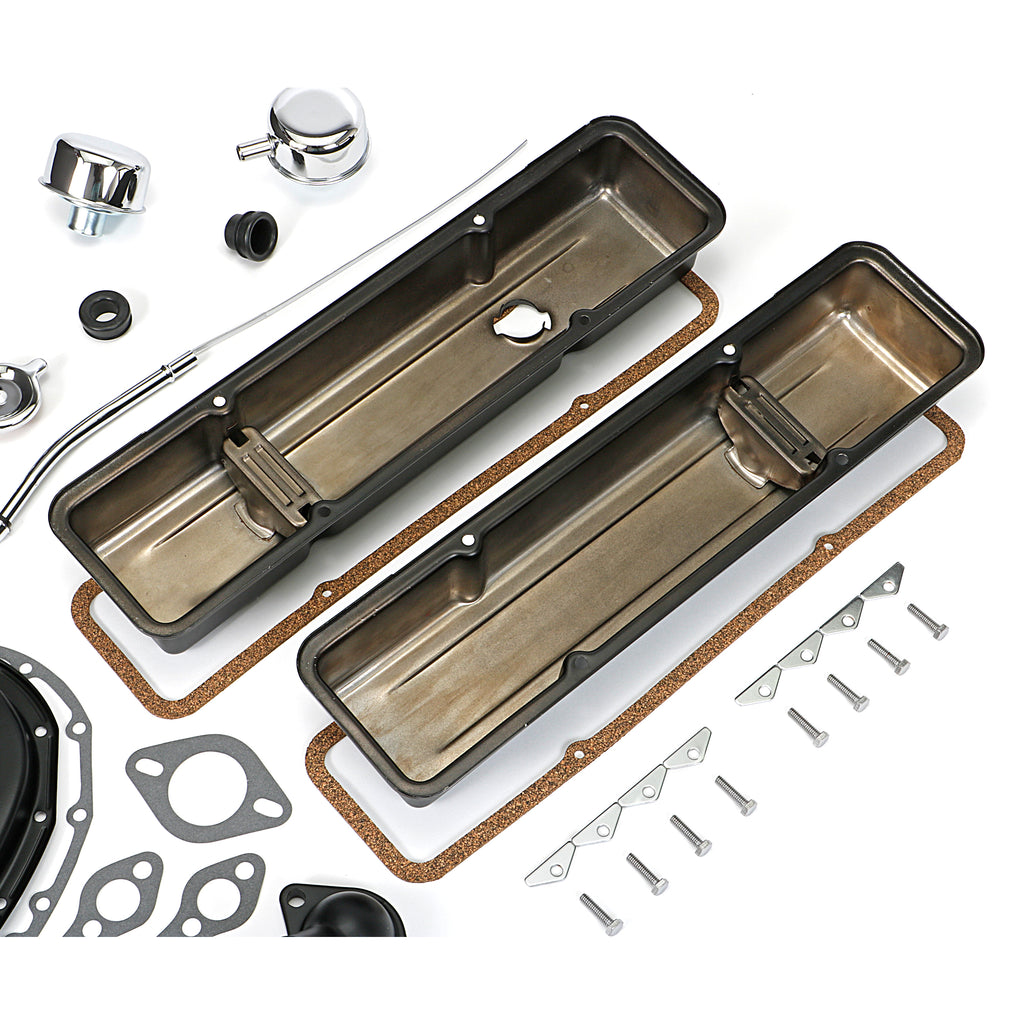 195886-Sb-Chevrolet-283400-Engine-Kit-With-Pcv-Asphalt-Black-Powdercoated195964-Pontiac-Engines