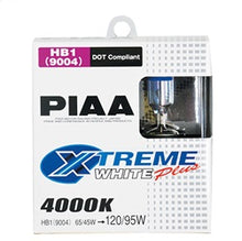 Load image into Gallery viewer, PIAA 19614 9004/HB1 Xtreme White Plus Replacement Bulb for Select Chevrolet Venture, Dodge Ram 1500, Dodge Ram 2500, Dodge Ram 3500, Nissan Frontier, Oldsmobile Silhouette, Pontiac Montana, Volkswagen Vanagon
