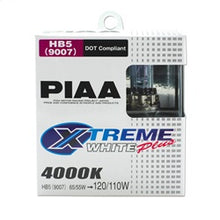 Load image into Gallery viewer, PIAA 19617 9007/HB5 Xtreme White Plus Replacement Bulb for Select Chevrolet Cavalier, Chevrolet Cobalt, Chevrolet Equinox, Chrysler Sebring, Chrysler Town &amp; Country, Dodge Caravan, Dodge Dakota, Dodge Neon, Dodge Ram 1500, Dodge Ram 2500, Dodge Ram 3500,