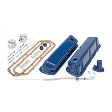 Load image into Gallery viewer, 196285-Sb-Ford-260351W-Engine-Kit-Ford-Blue-Powdercoated195964-Pontiac-Engines