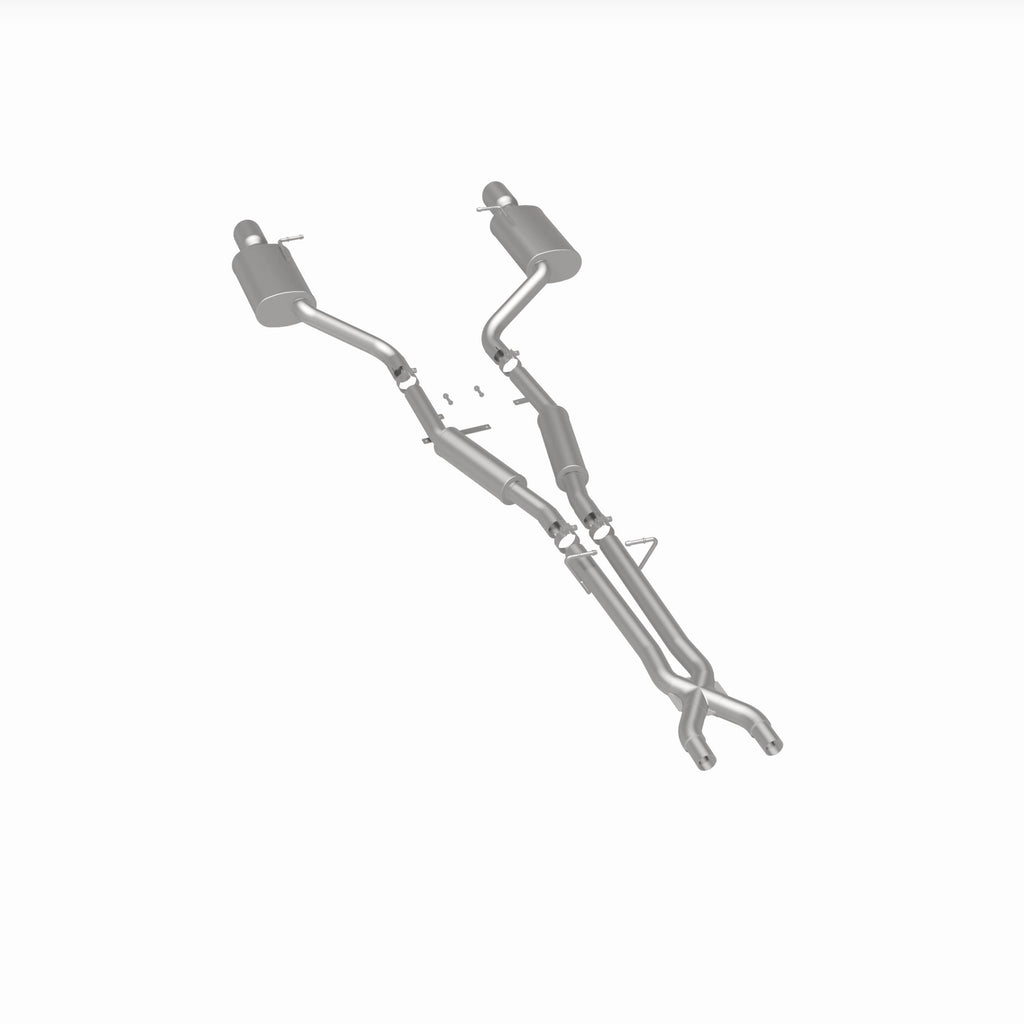 MagnaFlow Exhaust Products 16586 Sport Series Polished Cat-Back System for Select Audi S4