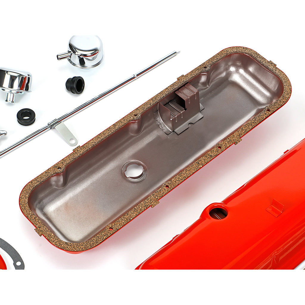 196595-Bb-Chevrolet-396454-Engine-Kit-With-Pcv-Chevy-Orange-Powdercoated195964-Pontiac-Engines