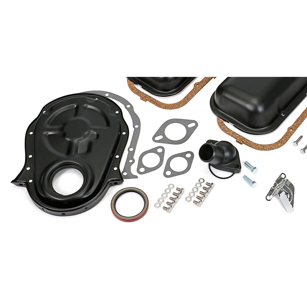 196595-Bb-Chevrolet-396454-Engine-Kit-Without-Pcv-Asphalt-Black-Powdercoated195964-Pontiac-Engi