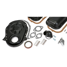 Load image into Gallery viewer, 196595-Bb-Chevrolet-396454-Engine-Kit-Without-Pcv-Asphalt-Black-Powdercoated195964-Pontiac-Engi