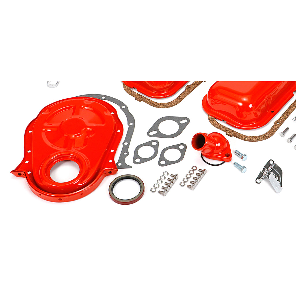 196595-Bb-Chevrolet-396454-Engine-Kit-Without-Pcv-Chevy-Orange-Powdercoated195964-Pontiac-Engin