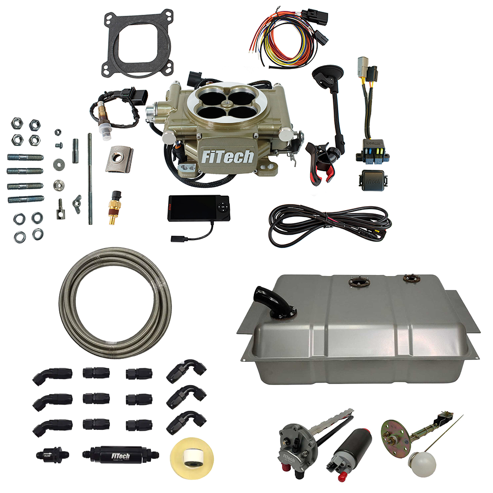 FiTech Fuel Injection 38012 1967-1972 Chevy Truck Easy Street 600 HP EFI System Total Package