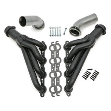 Load image into Gallery viewer, 1968-72-ChevelleEl-Camino;-Ls-Swap-Headers;-Mid-Length---304-Stainless--Black