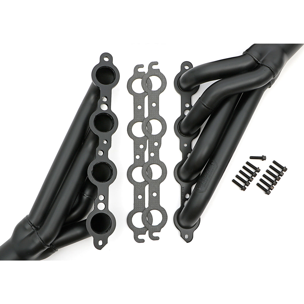 1968-72-ChevelleEl-Camino;-Ls-Swap-Headers;-Mid-Length-Tube--Black-Maxx-Coated