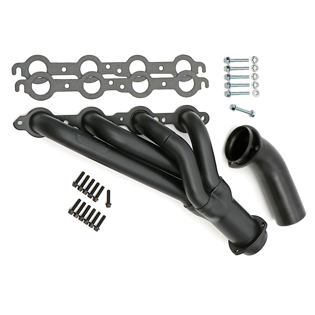 1968-72-ChevelleEl-Camino;-Ls-Swap-Headers;-Mid-Length-Tube--Black-Maxx-Coated