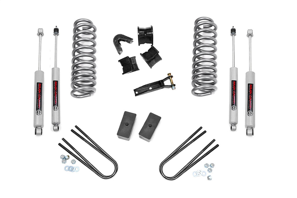 Rough Country 445-70-76.20 Suspension Lift Kit w/Shocks for Select Ford F-100, Ford F-150