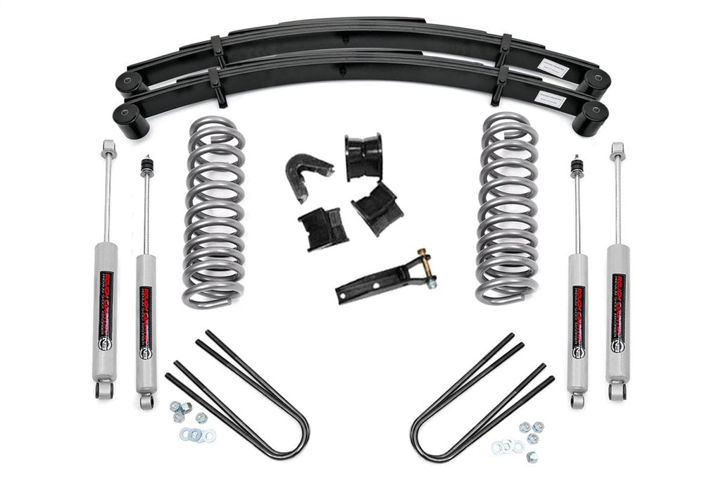 Rough Country 535.20 Suspension Lift Kit w/Shocks for Select Ford Bronco