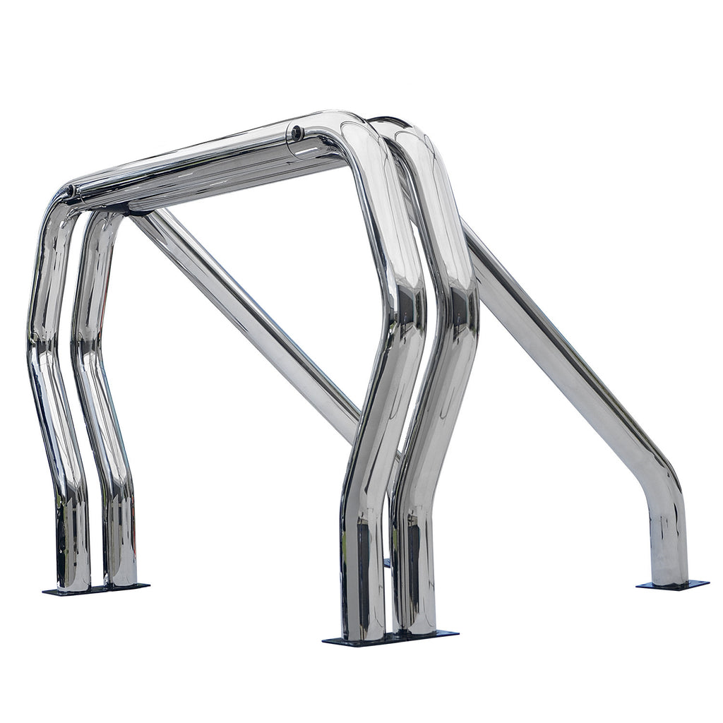 1973-87-ChevyGmc-CK-Series-Pick-Up-Rhino-Bed-Bar-Complete-Kit-WMain-Bar--Kickers