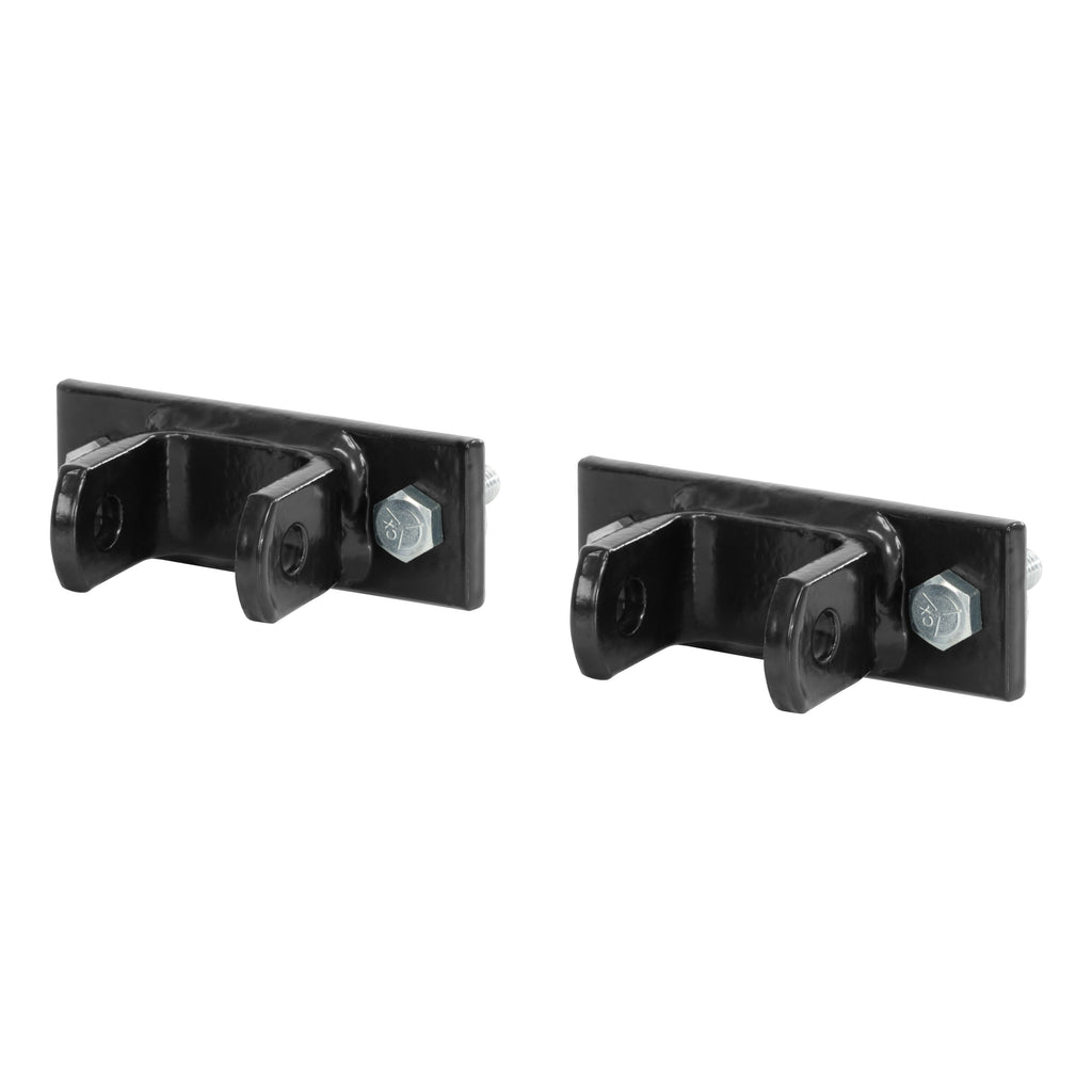 CURT 19748 Adjustable Tow Bar Bumper Brackets (1/2" Pin Holes)
